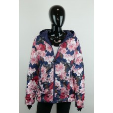 Wendejacke mit Blumen-Muster 